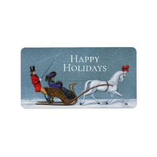 Winter Travelers Label