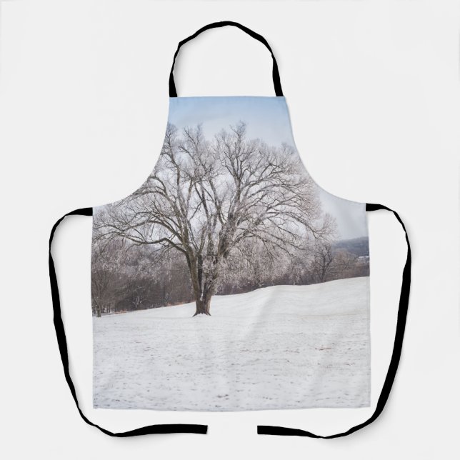 Winter Tree Apron (Front)