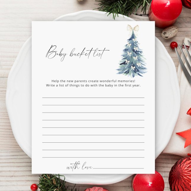 Winter tree Baby bucket list game (Creator Uploaded)