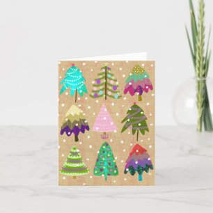 Winter Tree BLANK Greeting Card