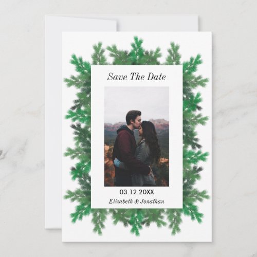 Winter Tree Branches Photo Save The Date