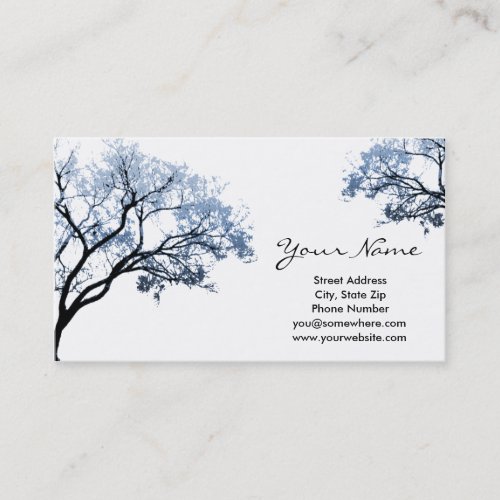 Winter Tree Business Cards