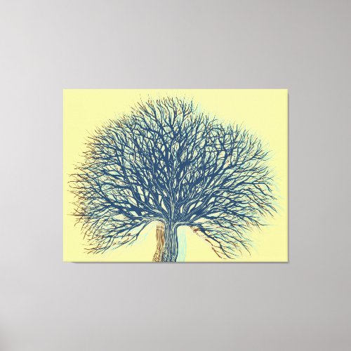 Winter Tree Canvas Print