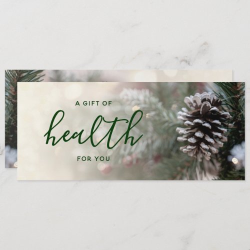 Winter Tree Chiropractic Holiday Gift Certificate