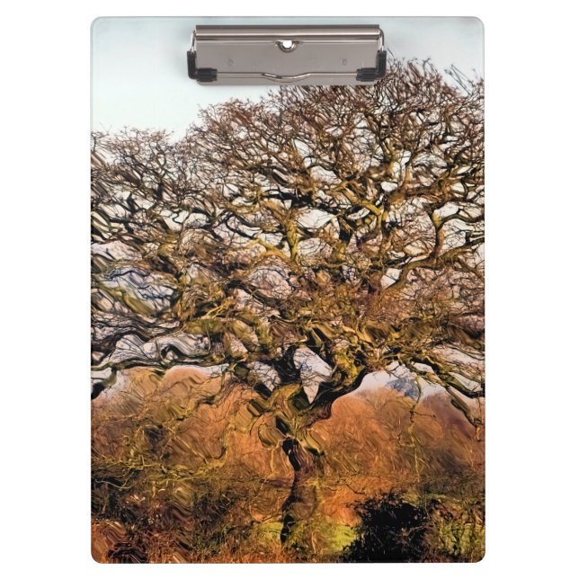 WINTER TREE CLIPBOARD (Front)