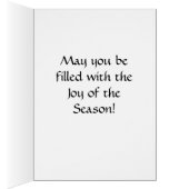 Winter Tree Joy Card (Inside (Right))