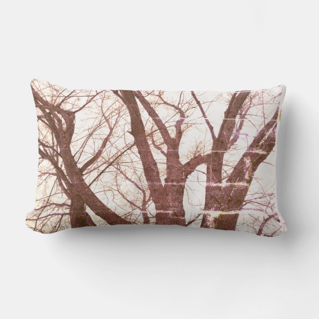Winter Tree Lumbar Pillow (Front)