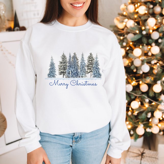 Winter Tree Merry Christmas  Sweatshirt (Creator Uploaded)