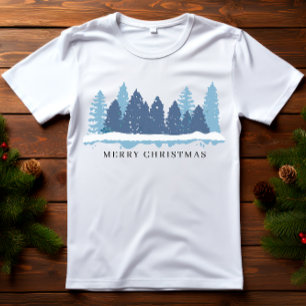 Winter Tree Merry Christmas T-Shirt