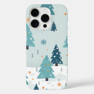 winter tree pattern case