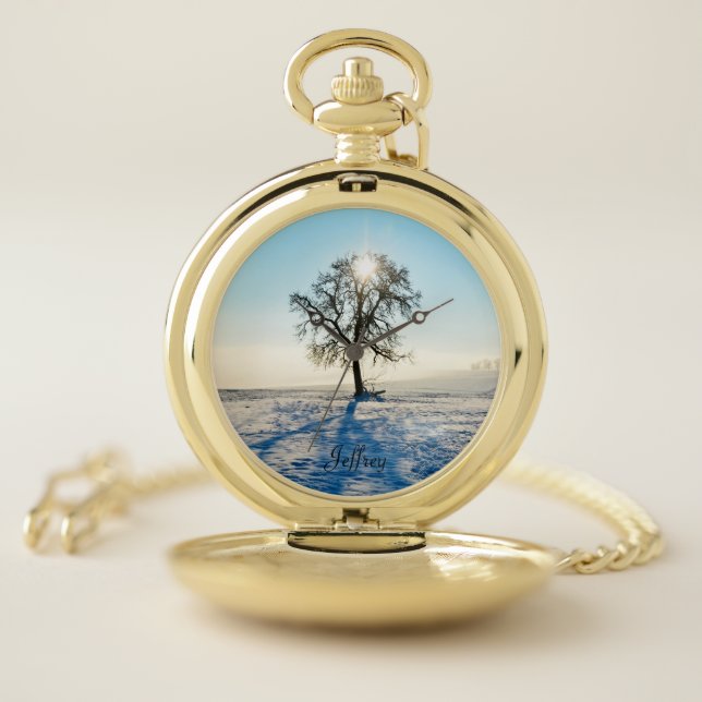 Winter Tree   -     - Pocket Watch (Inside)