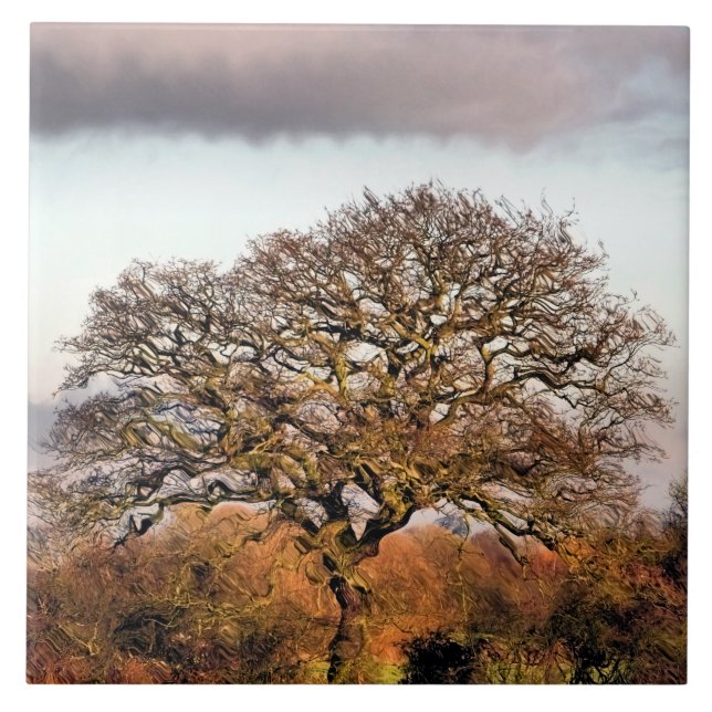 WINTER TREE TILE (Front)