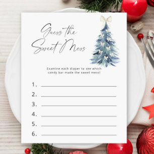 Winter tree with bows - Guess the Sweet Mess