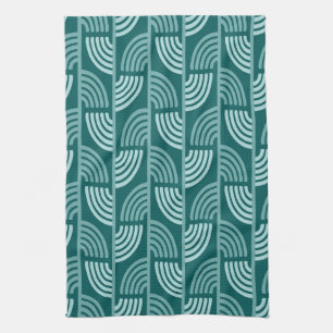 Winter trees 2. Abstract pattern Kitchen Towel