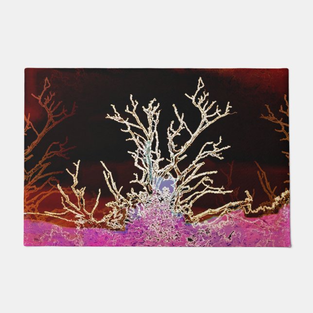 WINTER TREES  DOORMAT (Front)