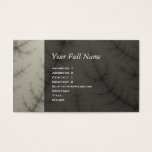 Winter Trees Fractal Business Card