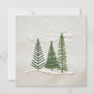 Winter Trees Greeting Card