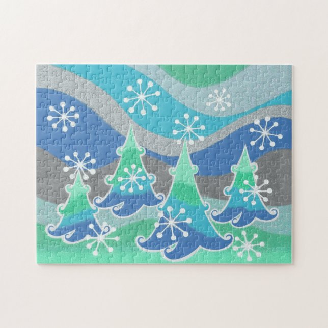 Winter Trees jigsaw puzzle (Horizontal)