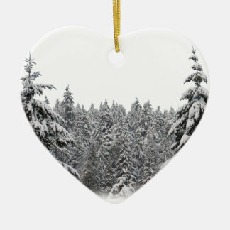 Winter Trees Ornament Personalized Winter Decor