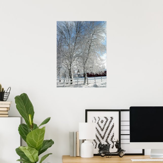 Winter trees poster (Home Office)