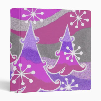 Winter Trees purple binder