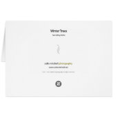 Winter Trees, Sun Valley Idaho (Back Horizontal)