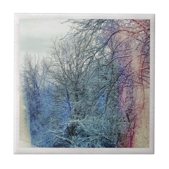 Winter Trees Tile (Front)