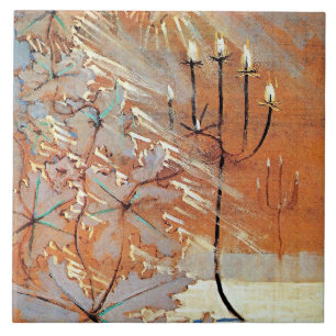 Winter (V) famous painting Ceramic Tile