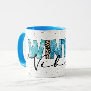 Winter Vibes Customize Mug