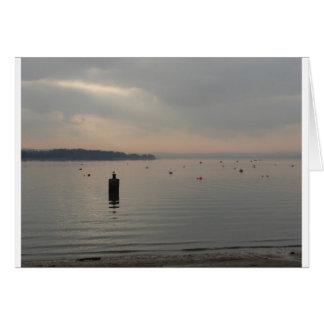 Winter view of Poole Harbor. Cards