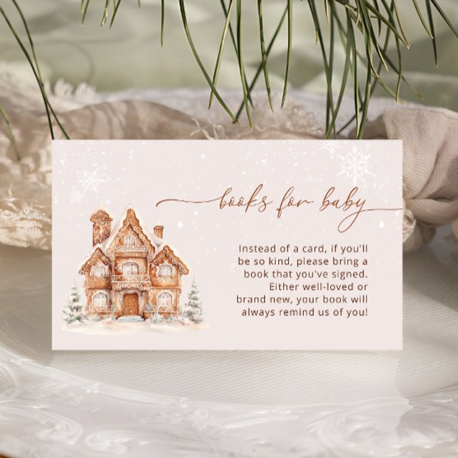 Winter Village Books for Baby Enclosure Card (Creator Uploaded)