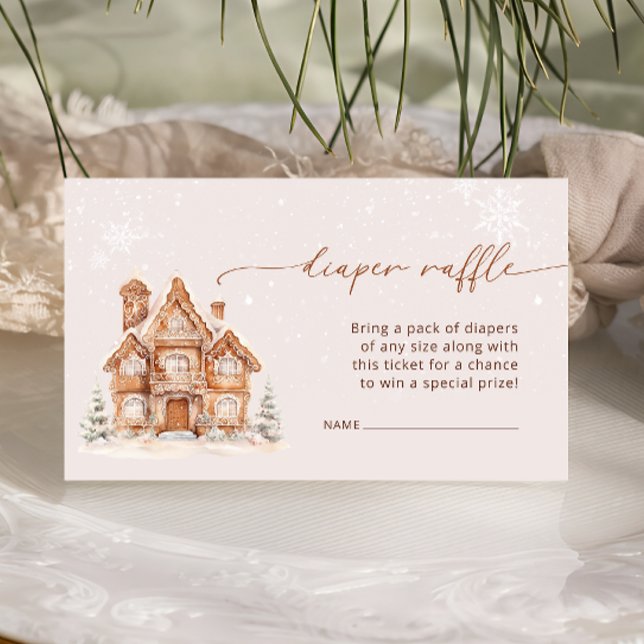 Winter Village Diaper Raffle Enclosure Card (Creator Uploaded)