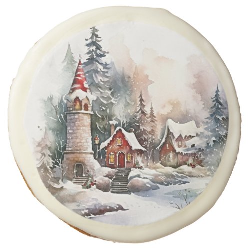 Winter Village Frosted Sugar Cookie