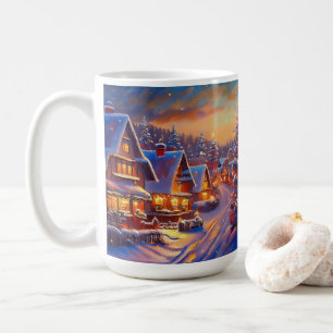 Winter Village Holiday Coffee Mug