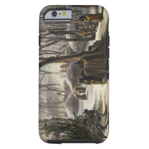 Winter Village of the Minatarres plate 26 from Vo Tough iPhone 6 Case