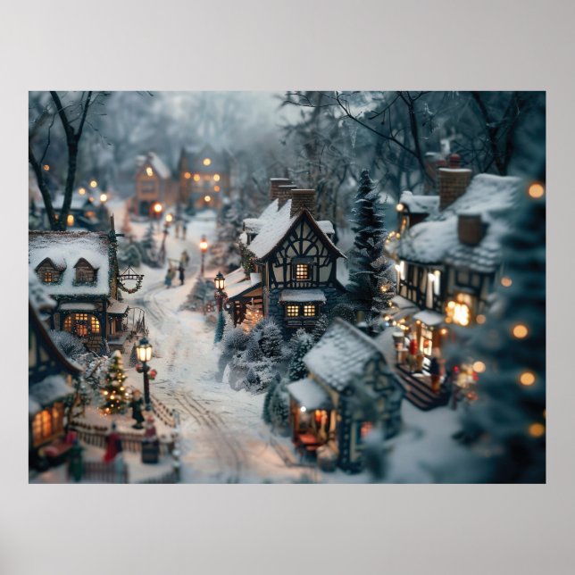 Winter village poster (Front)