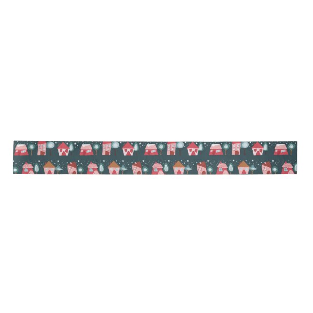 Winter Village Satin Ribbon (Front)