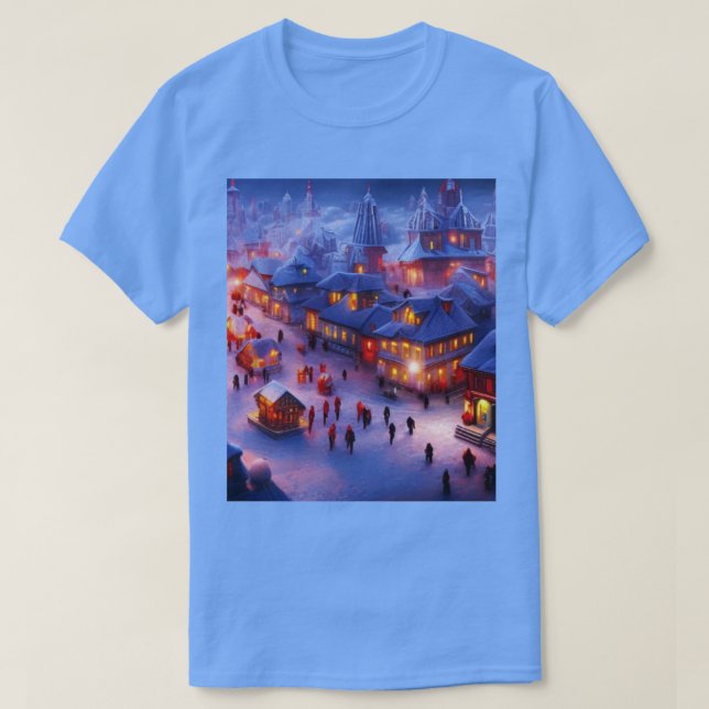 winter village T-Shirt (Design Front)