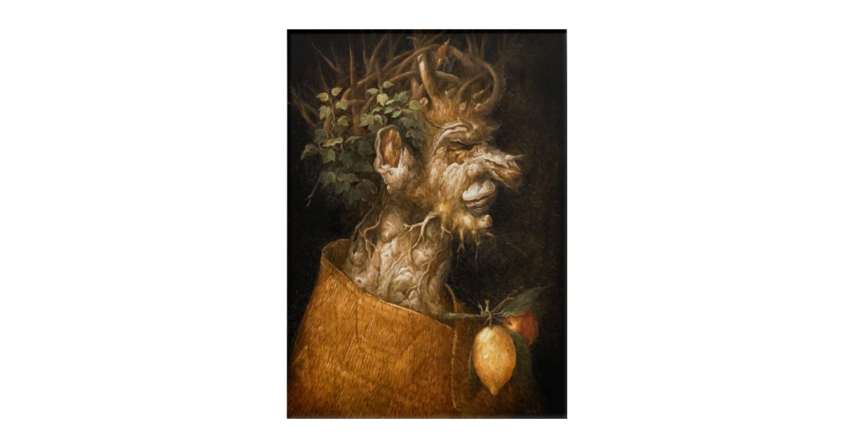 Winter Vintage Art by Giuseppe Arcimboldo 1563 | Zazzle