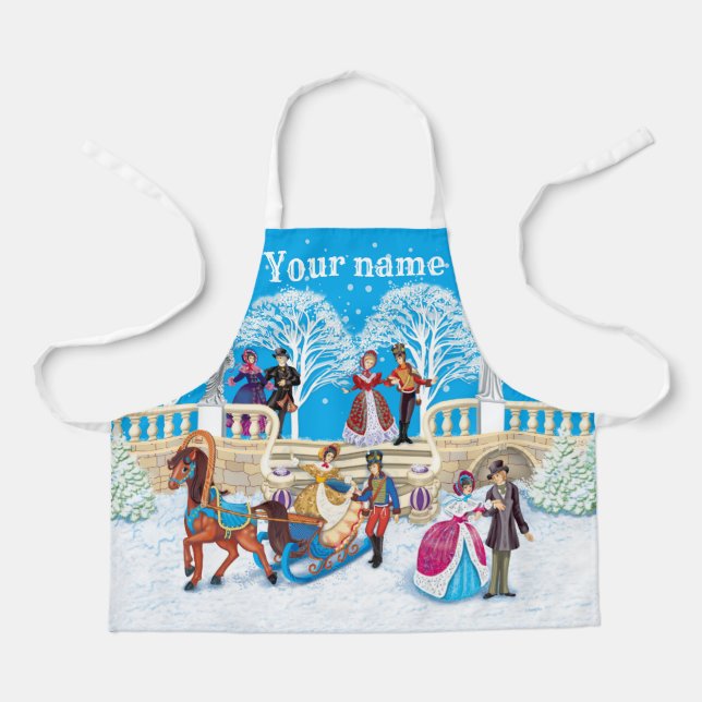  Winter walk  Apron (Front)