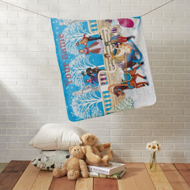  Winter walk  Baby Blanket (In Situ)