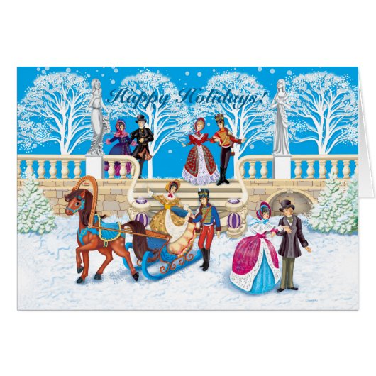 Winter walk cards (Front Horizontal)