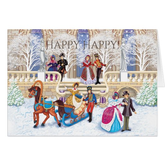Winter walk cards (Front Horizontal)