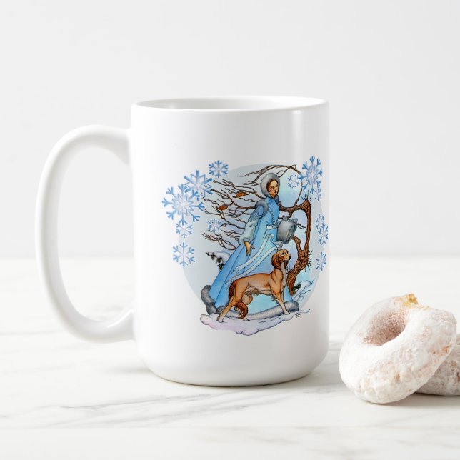 Winter Walk Coffee Mug (With Donut)