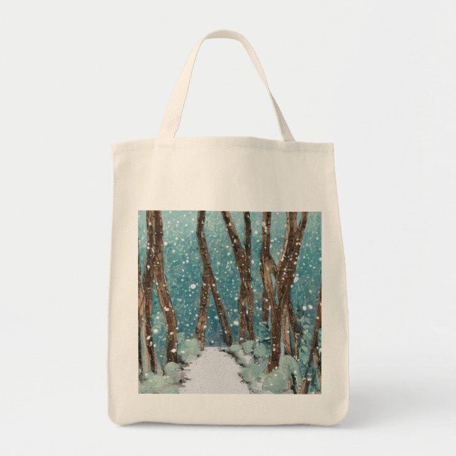 Winter Walk Collection Tote Bag (Front)