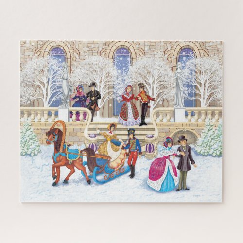 Winter walk jigsaw puzzle