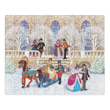 Winter walk jigsaw puzzle