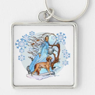 Winter Walk Keychain