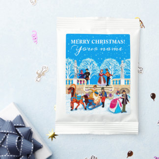 Winter walk  lemonade drink mix