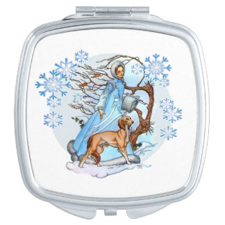 Winter Walk Makeup Mirror